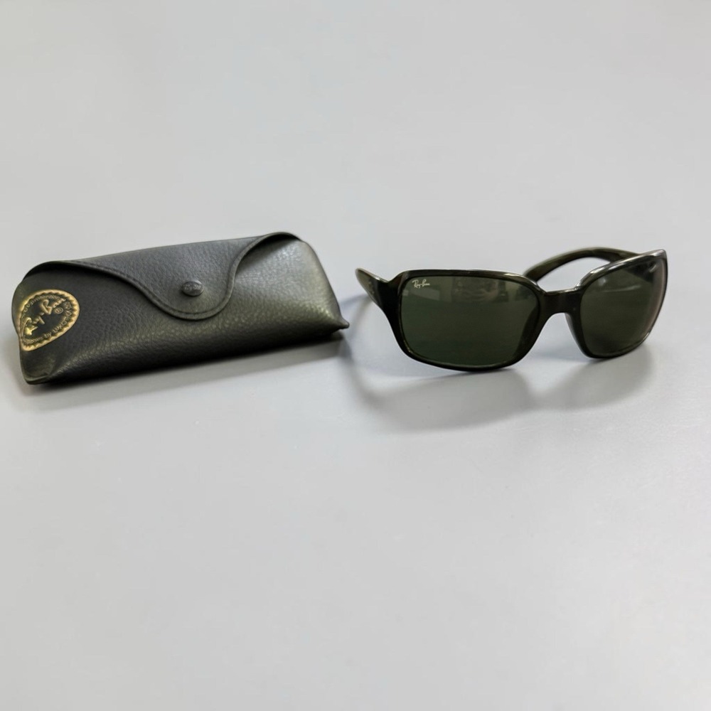 Ray Ban RB 4068 601 Sunglasses Made in Italy Polarized - Minor Light Scratches